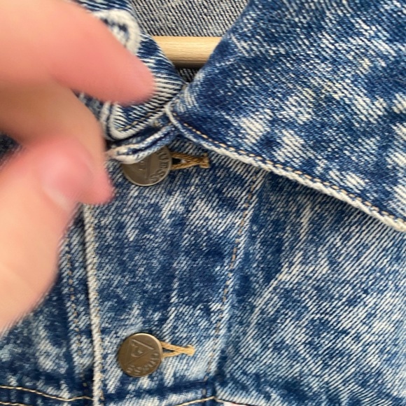 Vintage 1986 Georges Marciano For Guess Denim Jacket Men's Acid Wash Jean Medium - Picture 8 of 10